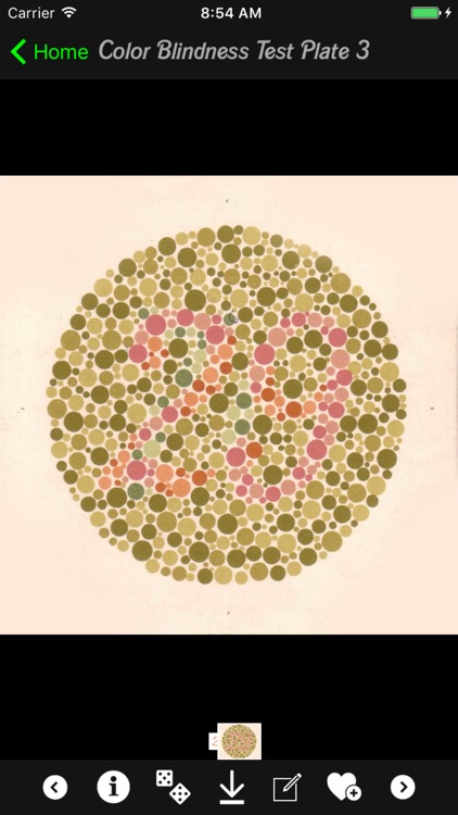Color Blind Test Details!