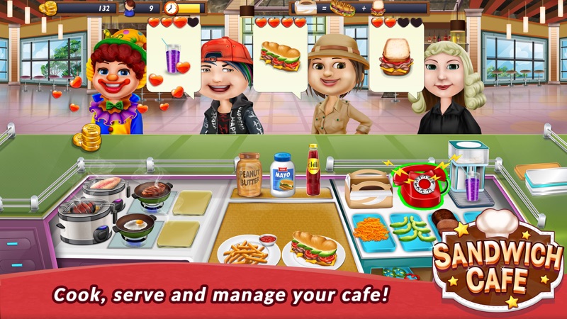 Sandwich Cafe Game – Cook delicious sandwiches! official gameplay screenshot 5