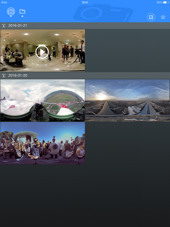 Screenshot #4 pour Denver 360° action camera