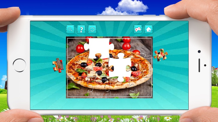 Pizza Puzzles - Drag and Drop Jigsaw for Kids