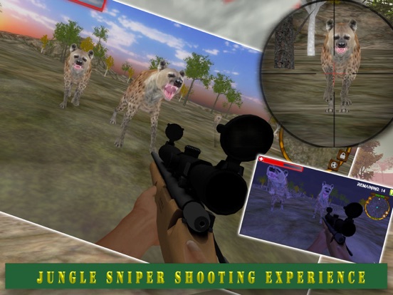 Screenshot #5 pour Safari Animal Sniper Hunting: Survie de tireur