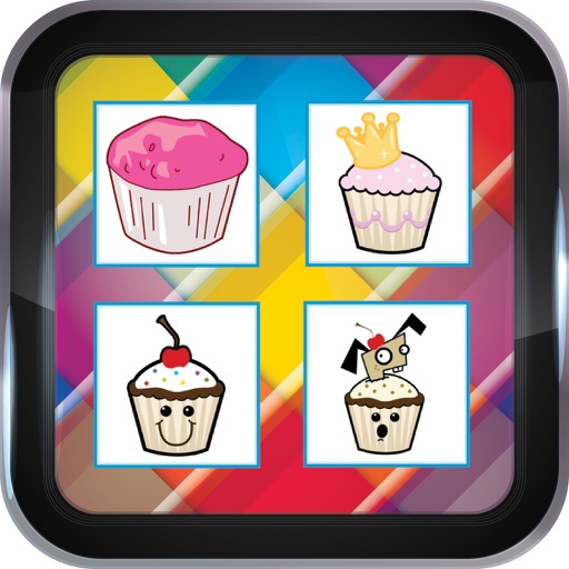 Cupcake Memory Games For Kids iOS App