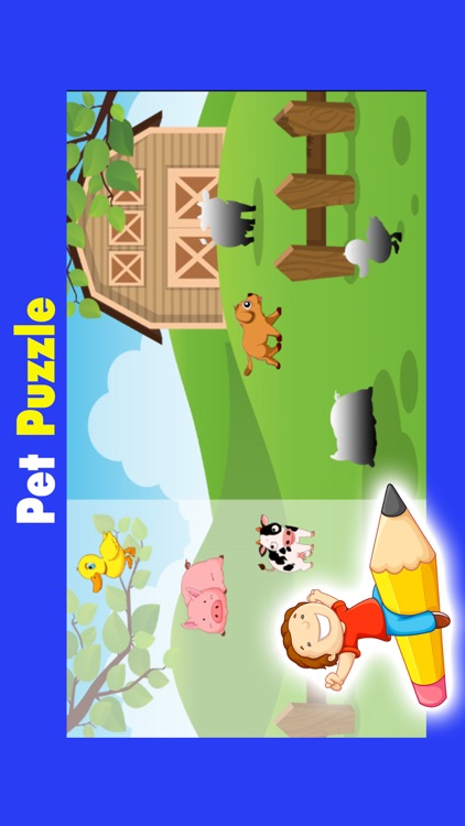 Animals puzzle games for kids