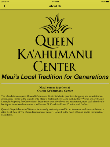 Queen Kaahumanu Center: A Local Maui Tradition screenshot 2