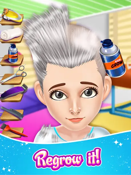 Hair Shave Salon Spa Games