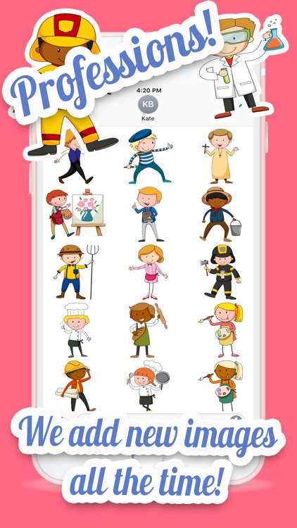 Professions Sticker Pack