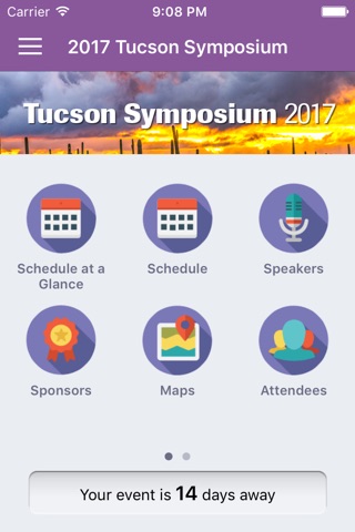 Tucson Symposium 2017 screenshot 3