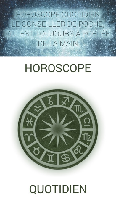 Screenshot #1 pour Horoscope. Horoscope quotidien