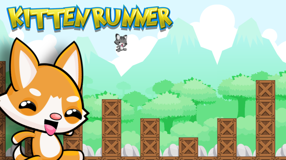 #2. Kitten Runner into the Forest - Endless (iOS) 由: Pawana Chatwaranon