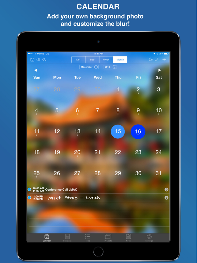 ‎InFocus Pro - All-in-One Organizer Screenshot