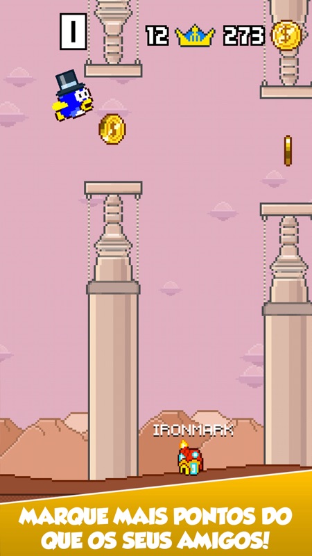 Splashy Fish - Adventure of Flappy Tiny Bird Fish screenshot 5