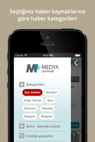 MedyaCebimde Mobile screenshot 2