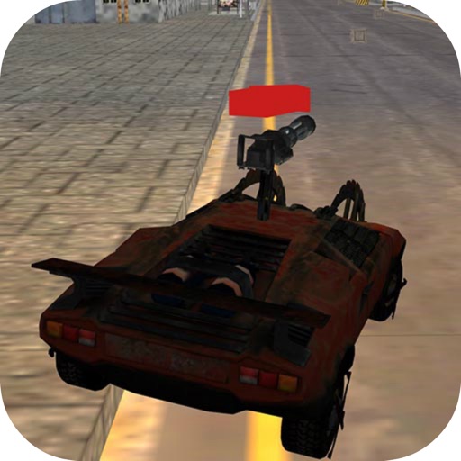 Crazy Gun Car icon