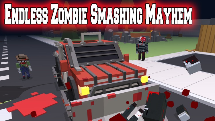 Blocky Zombie Highway - Endless Driving Carnage