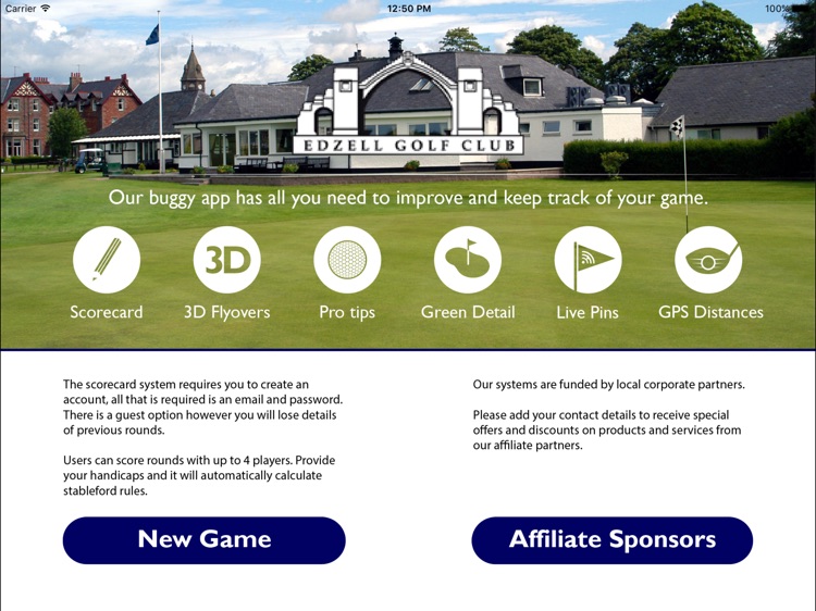 Edzell Golf Club - Buggy