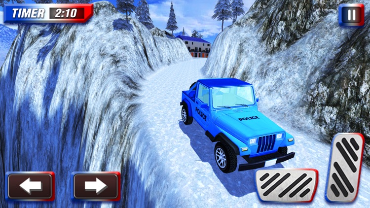 Offroad Police Jeep Simulator & Cop Driving Game