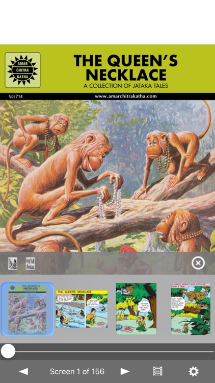 Jataka Tales -Queen's Necklace - Amar Chitra Katha