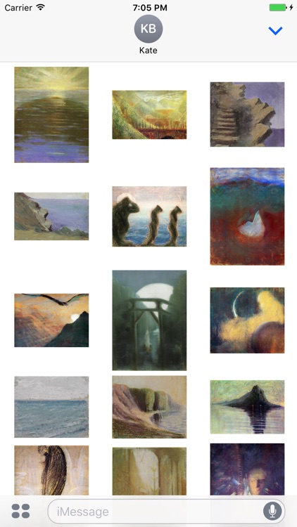 Mikalojus Ciurlionis Artworks Stickers