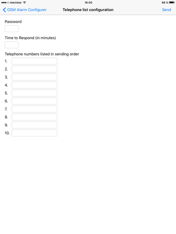 Screenshot #5 pour AKO-52044 SMS Configurator