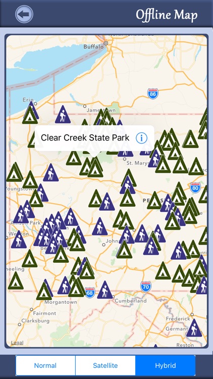 Pennsylvania -Campgrounds,Hiking Trails,State Park