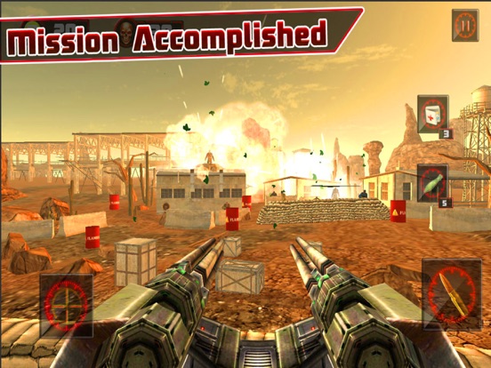 Hardcore Gunner Battle Fury shooter 3d iPad screenshot 4 - Games app