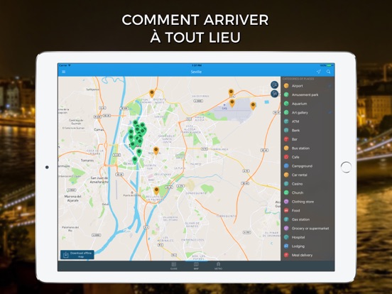 Screenshot #6 pour Séville Guide Voyage avec Offline Maps