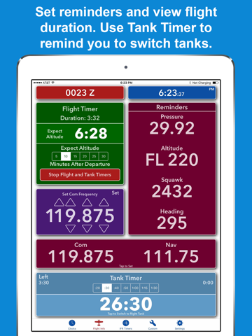 ZivTimer - Flight Timer with Zulu and World Time screenshot 2