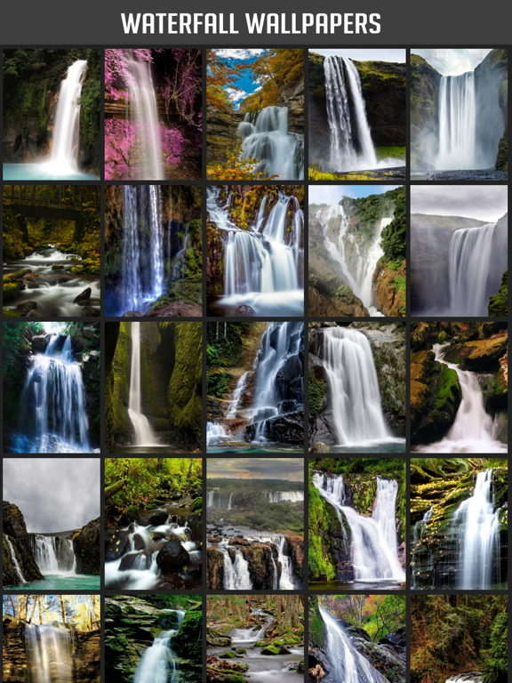 Screenshot #4 pour Waterfall Wallpaper