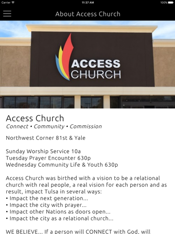 Access Church: Tulsa, Oklahoma screenshot 4