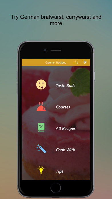 Screenshot #1 pour German Recipes SMART Cookbook