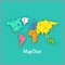 MapChat is the app that allows you to post your thoughts anonymously on a map