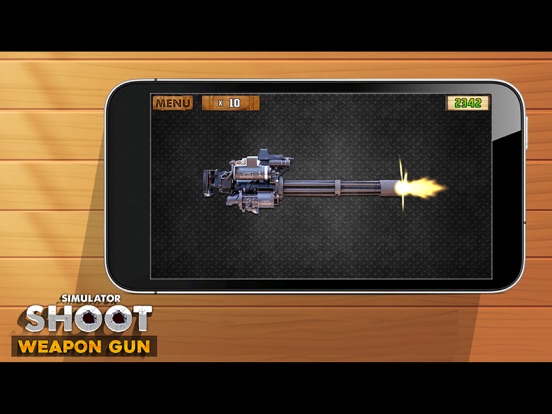 Simulator Shoot Weapon Gun iPad screenshot
