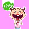 Hellowe Stickers: Girl WenWen