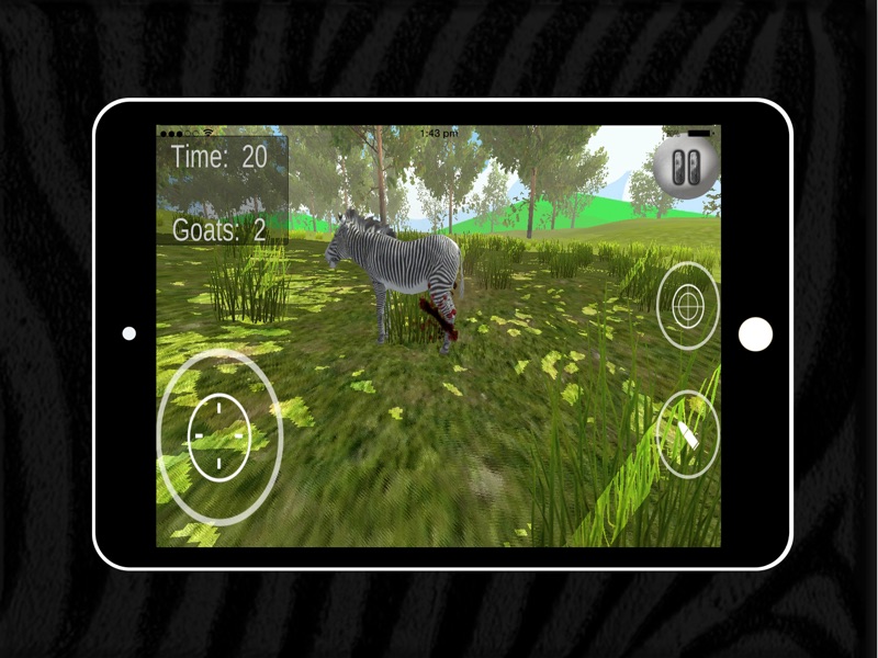 3D Hunting Zebra - Wild Hunter with Sniper screenshot 7