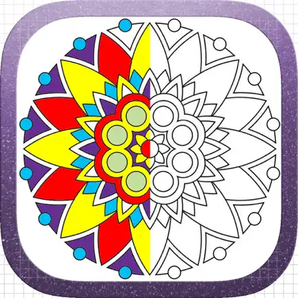 Adults Color Book - Dream Mandala Art Page Cheats