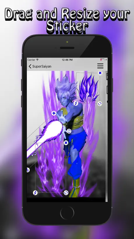 editor de fotos de bola de Dragón: edición dokkan