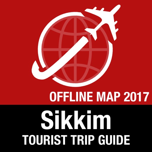 Sikkim Tourist Guide + Offline Map icon