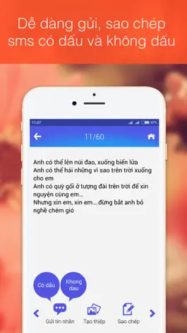 Game screenshot SMS Kute - Tin Nhan Yeu Thuong apk