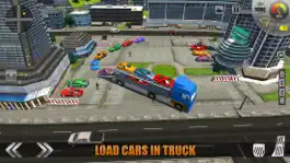 Game screenshot Car Transport Truck USA 2017 - Cargo Transporter mod apk