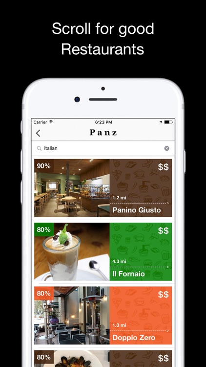 Panz - Find GOOD restaurants near you
