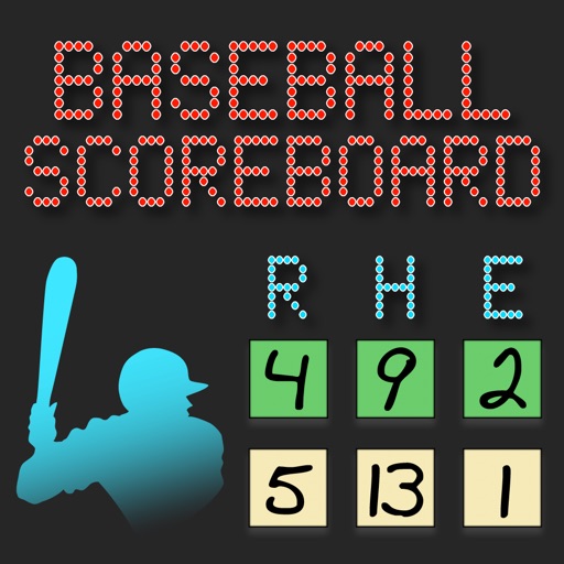 Lazy Guy's Baseball Scoreboard