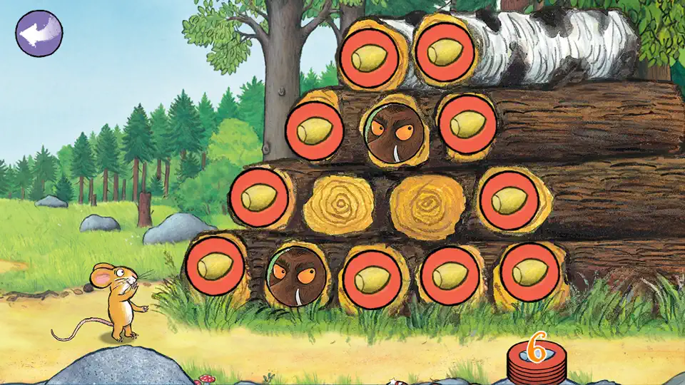 Screenshot von Grüffelo: Rätselspiele auf dem iPhone 1