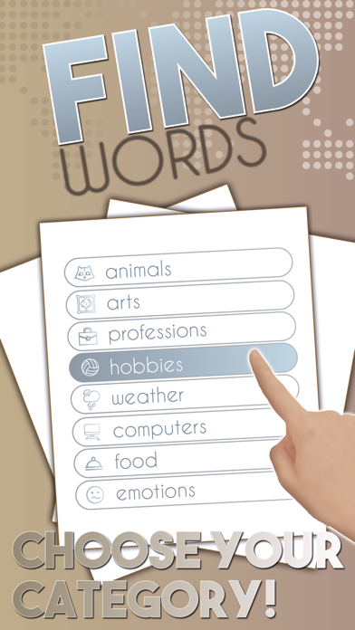Screenshot #2 pour Recherche de mots - Rechercher des mots cachés