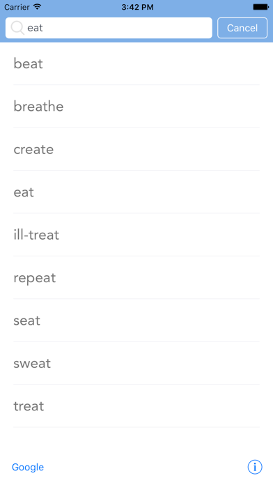Screenshot #2 pour Verb 999