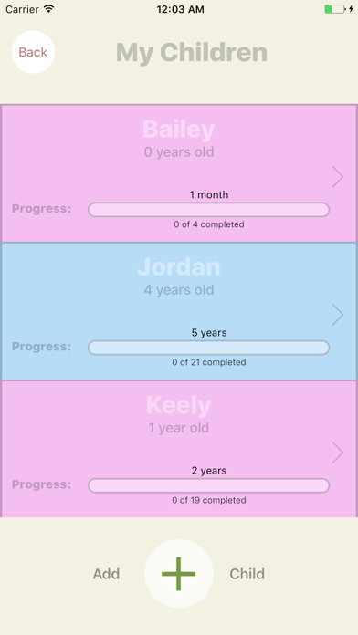 Screenshot #3 pour BabyDo - Track Your Child's Milestones