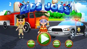 Kids Jobs - Boys & Girls Preschool Salon Games screenshot #4 for iPhone