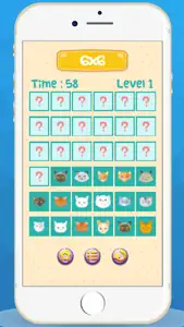 Kitten Memory Matching Game for Kids screenshot #1 for iPhone