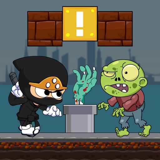 Super Ninja vs. Zombie - Popular Free Run Games Icon