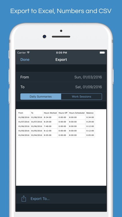 Flexishift Pro – Work time tracking & reporting screenshot-4