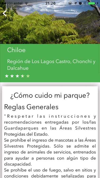 Parques Nacionales de Chile screenshot-3